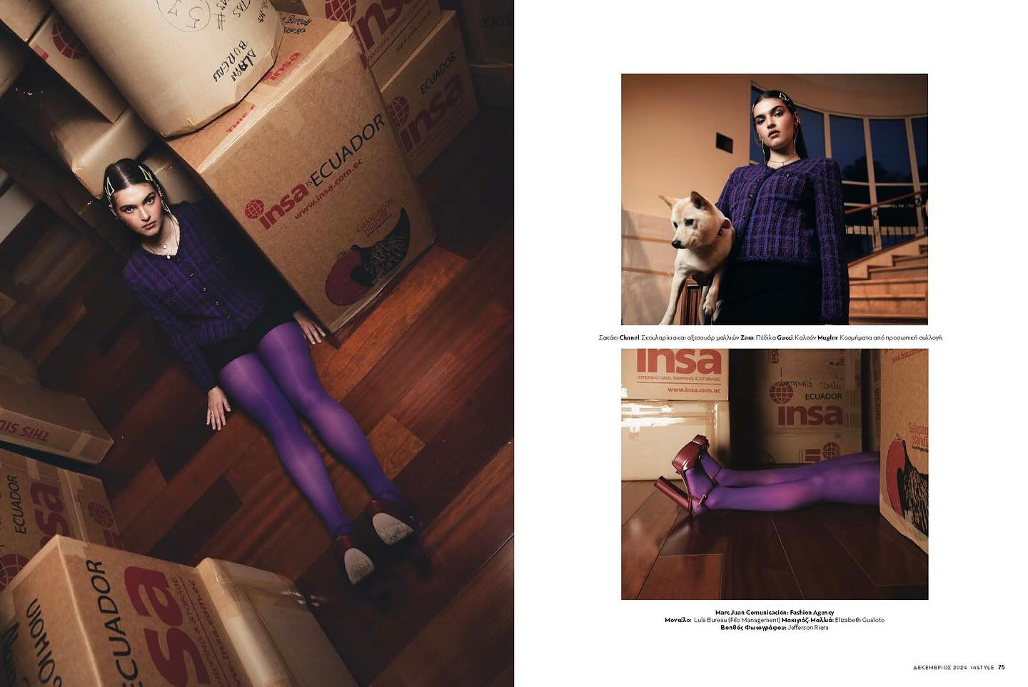 Campaña Vivant Mineral, fotografía de producto y talento.